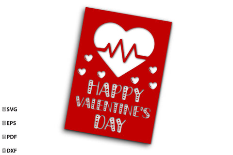 Happy Valentine's Day Card Bundle SVG Rupkotha 