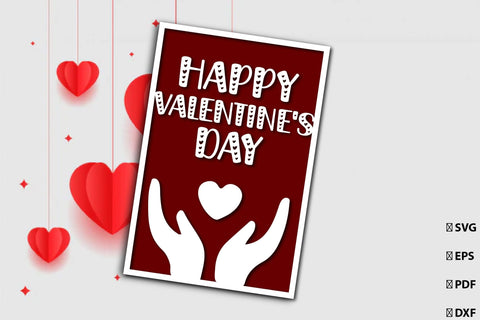 Happy Valentine's Day Card Bundle SVG Rupkotha 