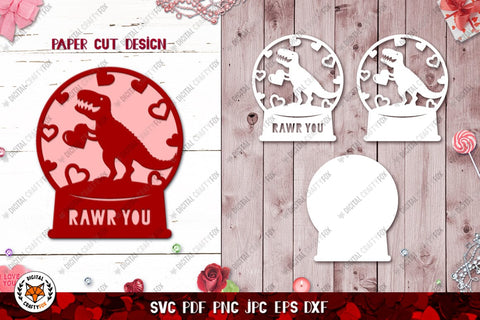 Happy Valentines Day Card SVG,Valentines Paper Cut Bundle SVG Digital Craftyfox 