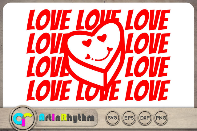 Happy Valentine's Day love SVG SVG Artinrhythm shop 