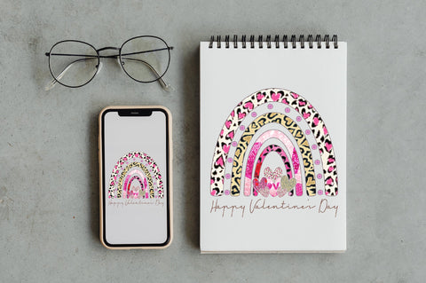 Happy Valentines Day Rainbow Sublimation Sublimation Jagonath Roy 