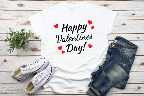 Happy Valentine's Day SVG - 2 Designs SVG HappyDesignStudio 