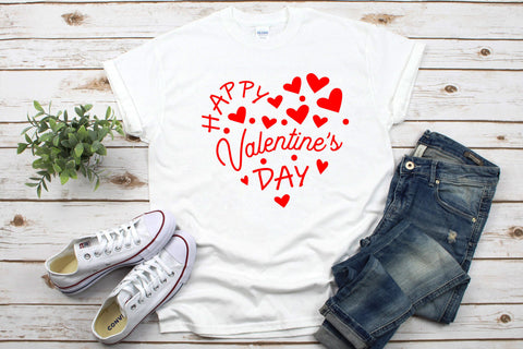 Happy Valentine's Day SVG - 2 Designs SVG HappyDesignStudio 