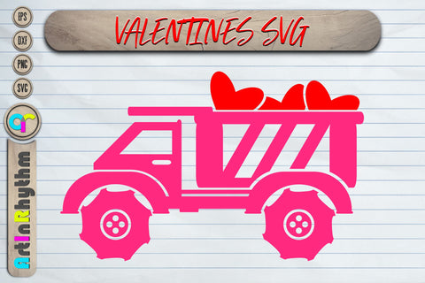 Happy Valentine's day svg bundle / Valentines day svg, truck heart svg SVG Artinrhythm shop 
