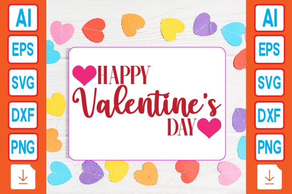 Happy Valentine’s Day SVG Craftlabsvg24 