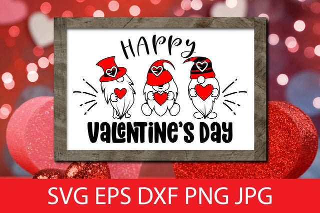 Happy Valentine's Day SVG Cut File Free For Commercial Use SVG Sintegra 