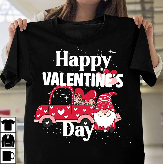Happy Valentine's Day SVG Cut File SVG BlackCatsMedia 