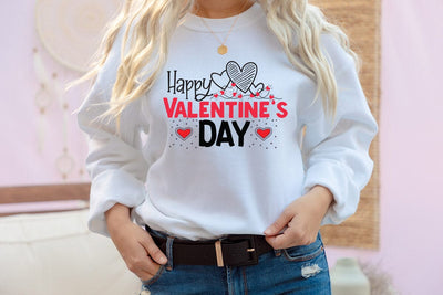 Happy Valentine's Day SVG Cut File SVG BlackCatsMedia 