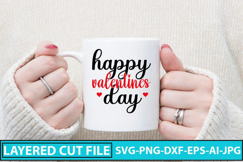 Happy Valentines Day SVG Cut File SVG Syaman 
