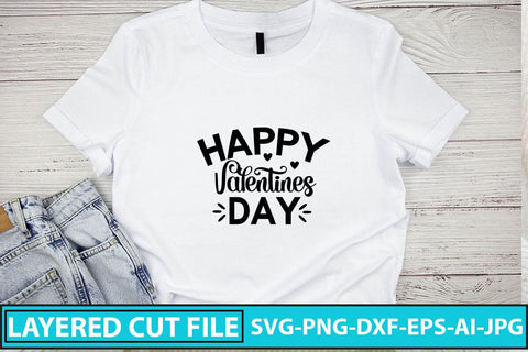 Happy Valentines Day SVG Cut File SVG Syaman 