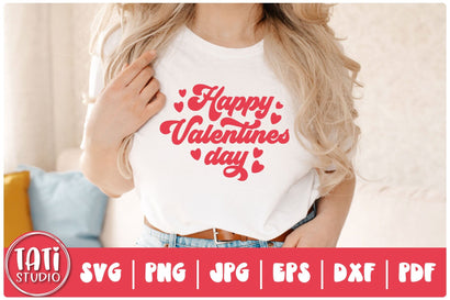 Happy Valentines Day SVG Cut File SVG TatiStudio 
