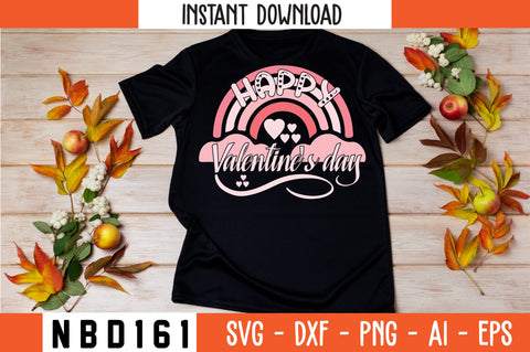 happy valentine's day Svg Design SVG Nbd161 