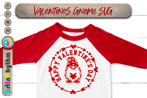 Happy Valentine's day svg, Heart svg, gnome svg SVG Artinrhythm shop 
