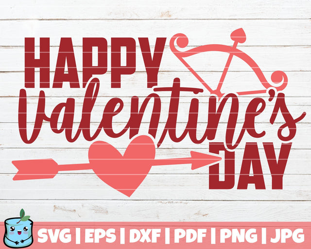 Happy Valentines Day SVG MintyMarshmallows 