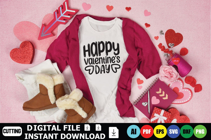 Happy Valentine's Day SVG Shahin alam 