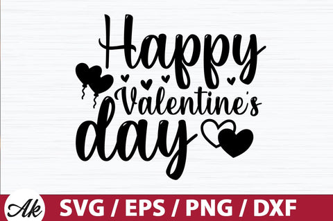 Happy valentine's day SVG SVG akazaddesign 
