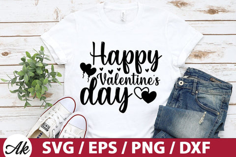 Happy valentine's day SVG SVG akazaddesign 