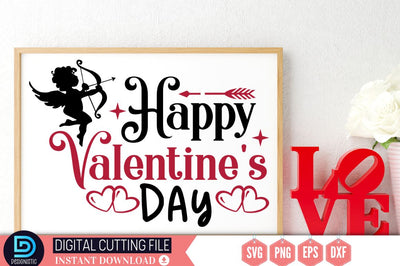 Happy valentine's day SVG SVG DESIGNISTIC 