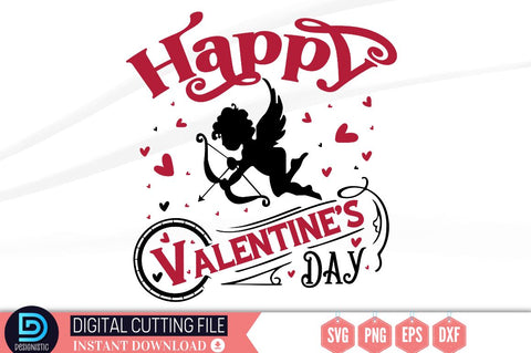 Happy valentine's day SVG SVG DESIGNISTIC 