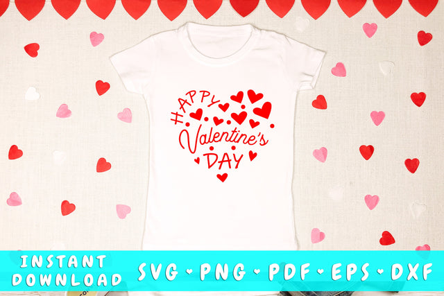 Happy Valentine's Day SVG SVG HappyDesignStudio 