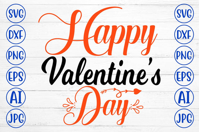 Happy Valentines Day SVG SVG Syaman 