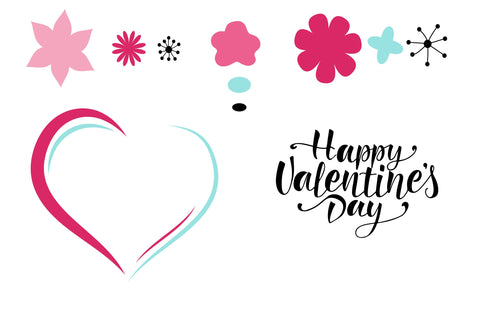 Happy Valentines Day SVG. Valentine Hearts SVG SVG Olga Terlyanskaya 