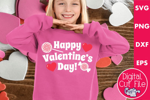 Happy Valentines Day Svg | Valentine Svg | Valentine Shirt SVG Crafty Mama Studios 