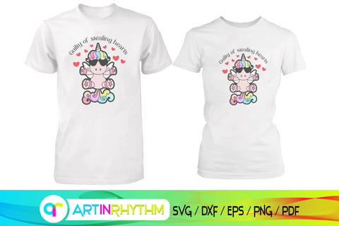 happy valentine's day, unicorn svg, valentines shirt SVG Artinrhythm shop 
