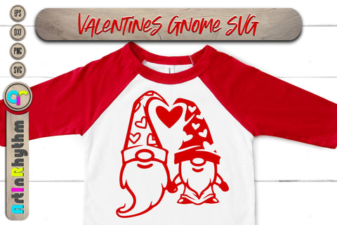 happy Valentine's Day, Valentines heart svg bundle, Gnome SVG Artinrhythm shop 