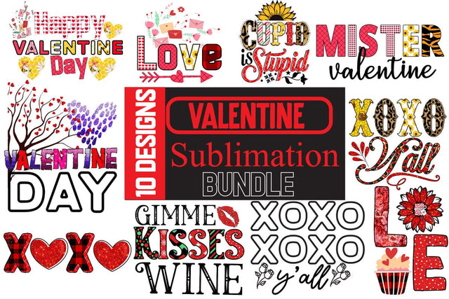 Happy Valentine's Dya Sublimation Bundle ,Valentine Day Sublimation Design, Valentine Day PNG , Valentines Svg Mega Bundle. Valentine's Day Svg Bundle. Valentine Quotes Svg. Funny Valentine's Day Designs. Love Svg. Valentine's dxf eps Sublimation BlackCatsMedia 
