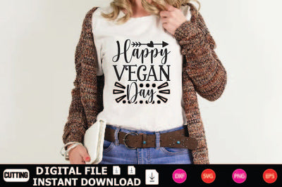 Happy Vegan Day SVG Shahin alam 