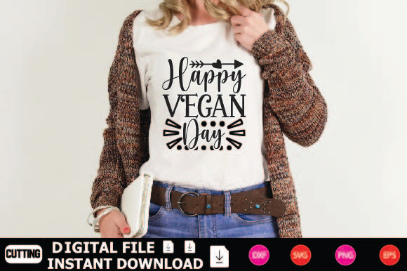 Happy Vegan Day SVG Shahin alam 
