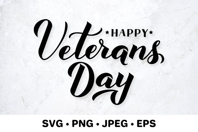 Happy Veterans Day. American Patriotic SVG cut file SVG LaBelezoka 