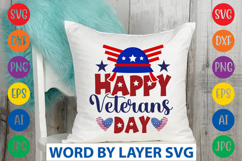 Happy Veterans Day SVG Design SVG Rafiqul20606 