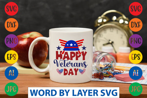 Happy Veterans Day SVG Design SVG Rafiqul20606 