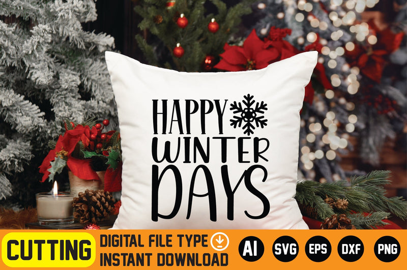 Happy Winter Days SVG CraftlabSvg29 