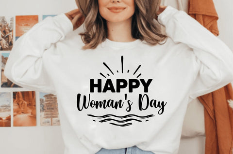 Happy Woman's Day svg SVG orpitasn 