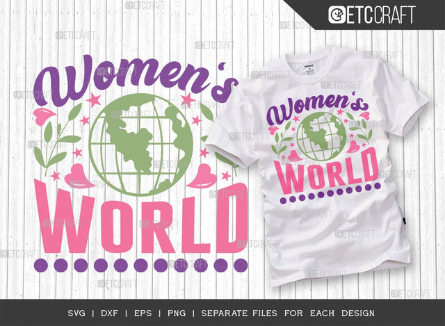 Happy Women's Day SVG Cut File | March 8 Svg | Women Svg | Girl Day Svg | Female Svg | Wife Svg| Women's Day Quote Design SVG ETC Craft 