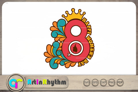 Happy Women’s Day Svg, Happy Women’s Day Svg Cut File, Women Shirt Design SVG Artinrhythm shop 