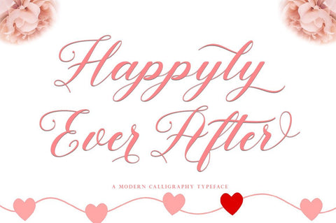 Happyly Ever After Font Zane Studio55 