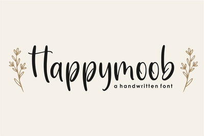 Happymoob Font Qwrtype Foundry 