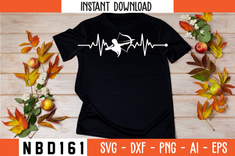 hard bit archery ventas T-Shirt Design SVG Nbd161 