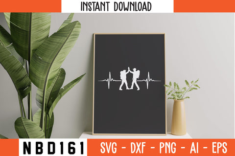 HARDBET WITH CAMPING T-Shirt Design SVG Nbd161 