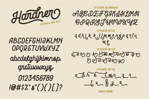 Hardner Font Garisman Studio 