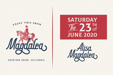 Hargael - Vintage Script Font Font Vultype Co 