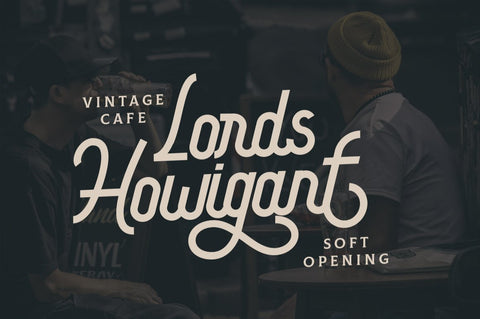 Hargael - Vintage Script Font Font Vultype Co 