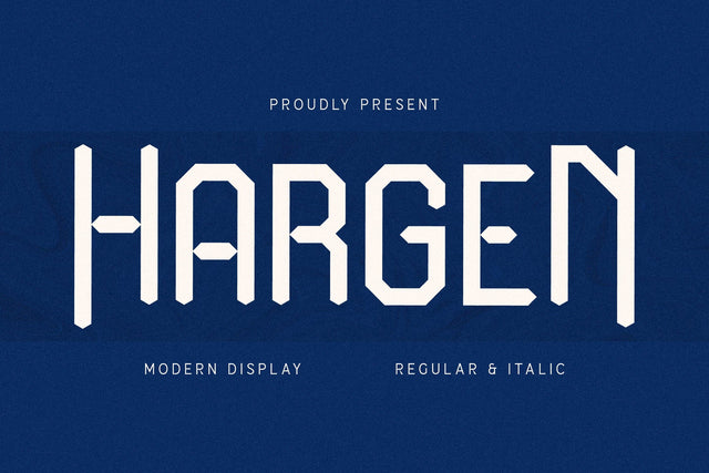 Hargen Typeface Font Storytype Studio 