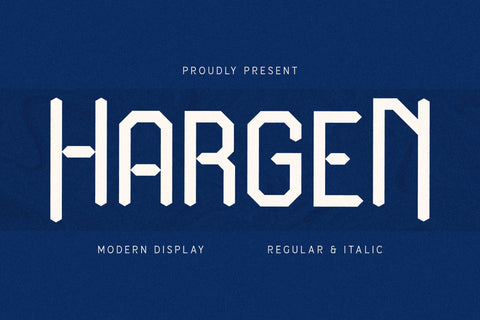 Hargen Typeface Font Storytype Studio 