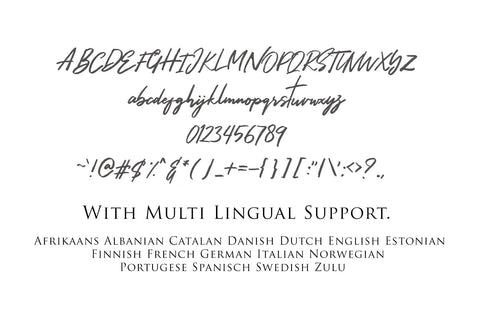 Hariston - Classy Signature Font Font Dm Letter Studio 