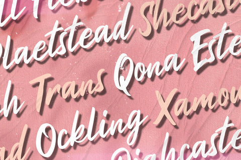 Haritta - Handwritten Script Font Font Ibey Design 